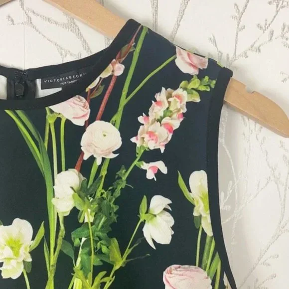 NWT Victoria Beckham x Target English Floral Dress Size Medium - New - Picture 8 of 16